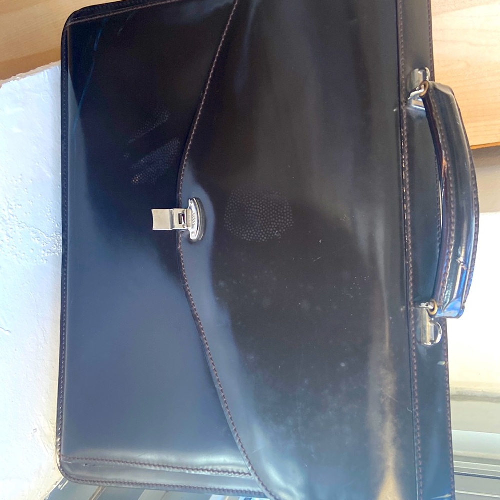 Vintage brown briefcase